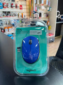 Logitech M170 - Mouse sem fio com Design Ambidestro Compacto, Conexão USB e Pilha Inclusa, Azul