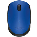 Logitech M170 - Mouse sem fio com Design Ambidestro Compacto, Conexão USB e Pilha Inclusa, Azul