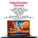 Lenovo Ideapad 3 15 - Intel Core i3-1115G4, 8GB RAM, 240GB SSD, Tela 15.6", Windows 11 + Pacote Office