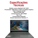 Lenovo Ideapad S145 - AMD Ryzen 3-3200, 8GB RAM, 240GB SSD, Víedo Integrado Radeon 2GB,