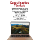 Macbook Air A1932 - Intel Core i5, 8GB RAM, 250GB SSD, Tela 13,3" Retina, MacOS Sonoma