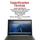 Lenovo Ideapad 320 - Intel Core i3-6100U, 8GB RAM, 240GB SSD, Tela 15.6", Windows 11 `+ Pacote Office