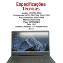 Dell Vostro 3500 - Intel Pentium Gold-7505, 8GB RAM, 240GB SSD, Tela 15.6", Windows 11 + Pacote Office