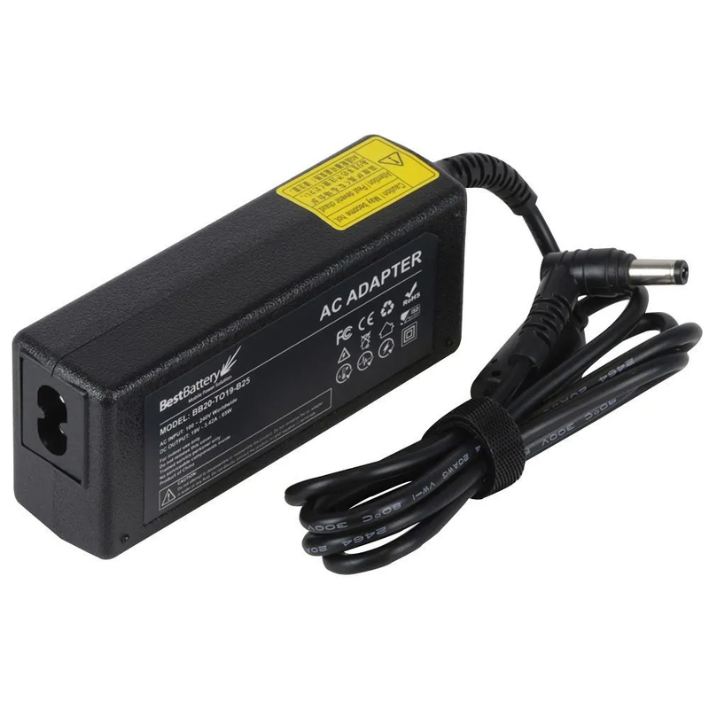 Fonte P/ Notebook Positivo 19V 3,42A 65W 5.5mm 2.5mm Best Battery - BB20-TO19-B25