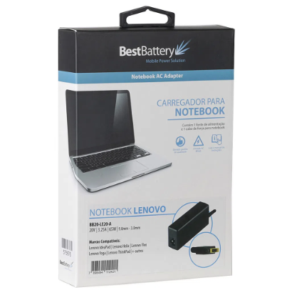 Fonte p/ Notebook Lenovo Ideapad Thinkpad 20V 4.5A 90W Best Battery