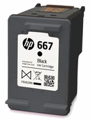 Cartucho de Tinta HP 667 Preto Original