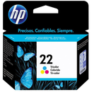 Cartucho de Tinta HP 22 Colorido Original
