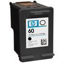Cartucho de Tinta HP 60 Preto Original