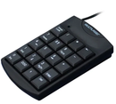 Teclado Numérico Multilaser com fio Usb preto Tc229