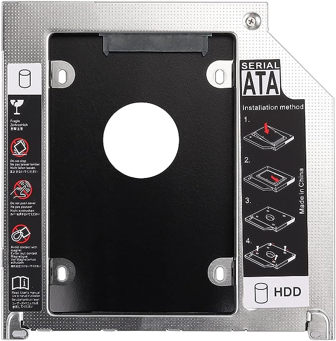 Adaptador Ssd Hdd Caddy 2.5' Gaveta Para Hd Universal SATA (12.7mm)