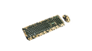 Kit Gamer Warrior Kyler - Teclado, LED Branco, ABNT2 + Mouse, LED, Army