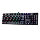 Teclado Mecânico Gamer Bright Tank, LED, Switch Blue, US