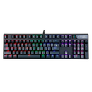 Teclado Mecânico Gamer Bright Tank, LED, Switch Blue, US