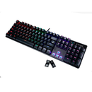 Teclado Mecânico Gamer Bright Tank, LED, Switch Blue, US