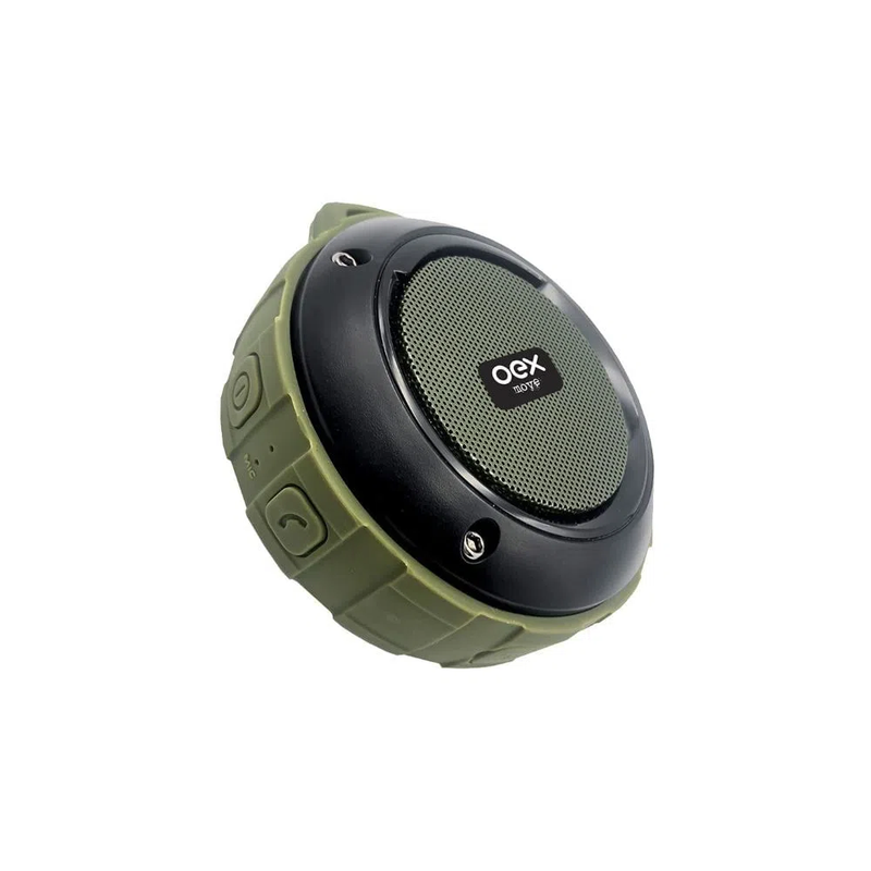 Speaker Move, Bluetooth, 5.0, Sp111, Preto E Verde - OEX