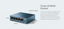 Switch de Mesa TP-Link, 5 Portas 10/100/1000Mbps - LS105G