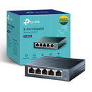 Switch de Mesa 5 Portas 10/100/1000Mbps TL-SG105, TP Link