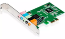 Placa Som Multilaser Pci Express 32 Bits Áudio 5.1