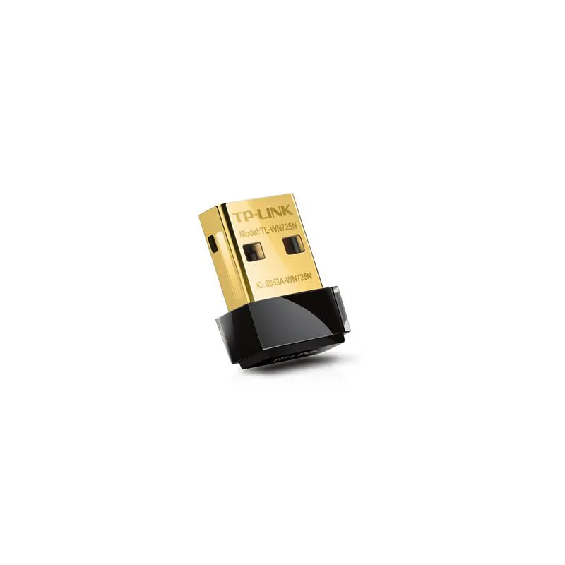 TP-Link TL-WN725N 150 Mb WirelessN Nano USB Adapter 2.4 GHz Black