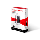 Mini Adaptador USB Mercusys MW300UM Wireless N 300Mbps, Preto
