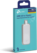 Adaptador de Rede TP-Link, Ethernet Gigabit, USB 3.0, Branco - UE300