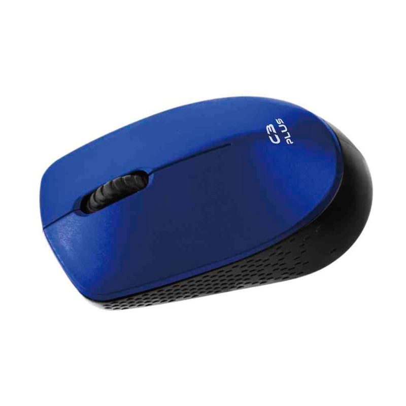 Mouse C3Tech, C3Plus, Wireless, Azul - M-W17BL