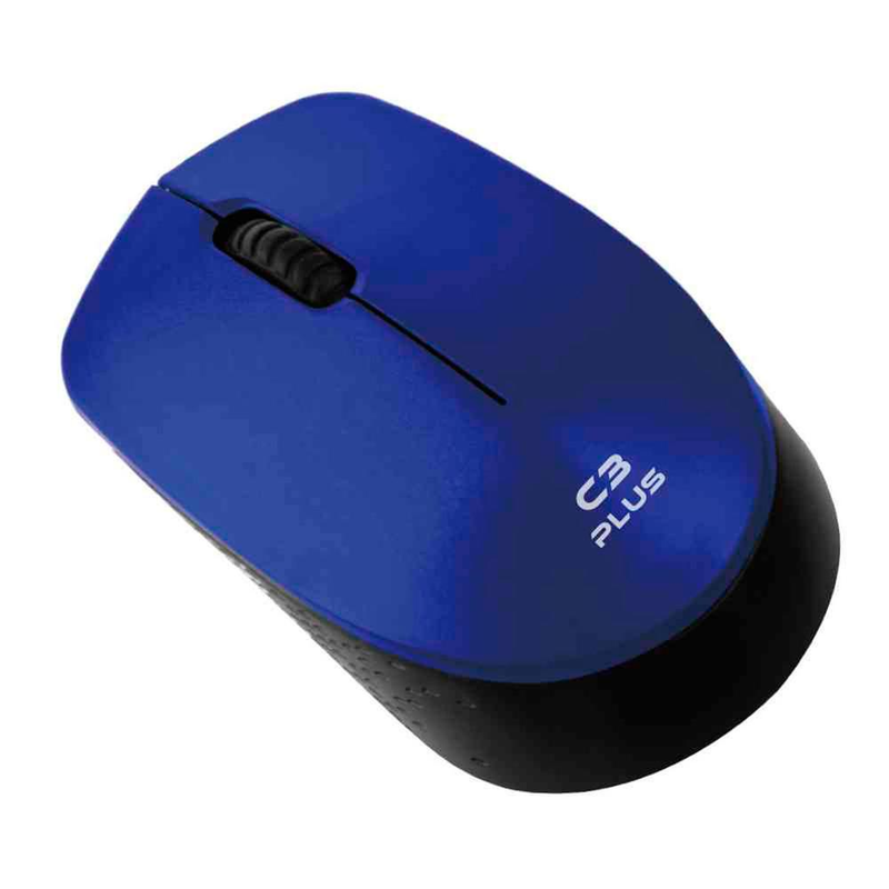 Mouse C3Tech, C3Plus, Wireless, Azul - M-W17BL