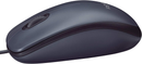 Mouse com fio USB Logitech M90 com Design Ambidestro