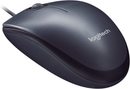 Mouse com fio USB Logitech M90 com Design Ambidestro