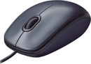 Mouse com fio USB Logitech M90 com Design Ambidestro