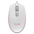 Mouse Gamer usb 2400dpi LED 7 cores branco MO299 Multi