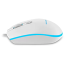 Mouse Gamer usb 2400dpi LED 7 cores branco MO299 Multi