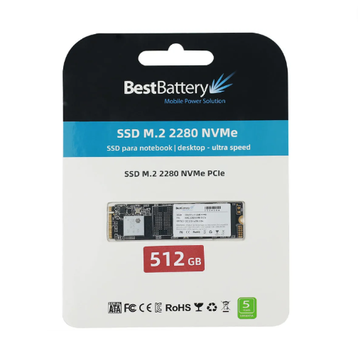 SSD Best Battery M.2 NVMe 2280 512GB