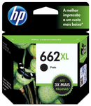 Cartucho HP 662XL preto Original