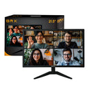 Monitor BRX 21.5" Com Webcam + Microfone + Caixa de Som Embutidos