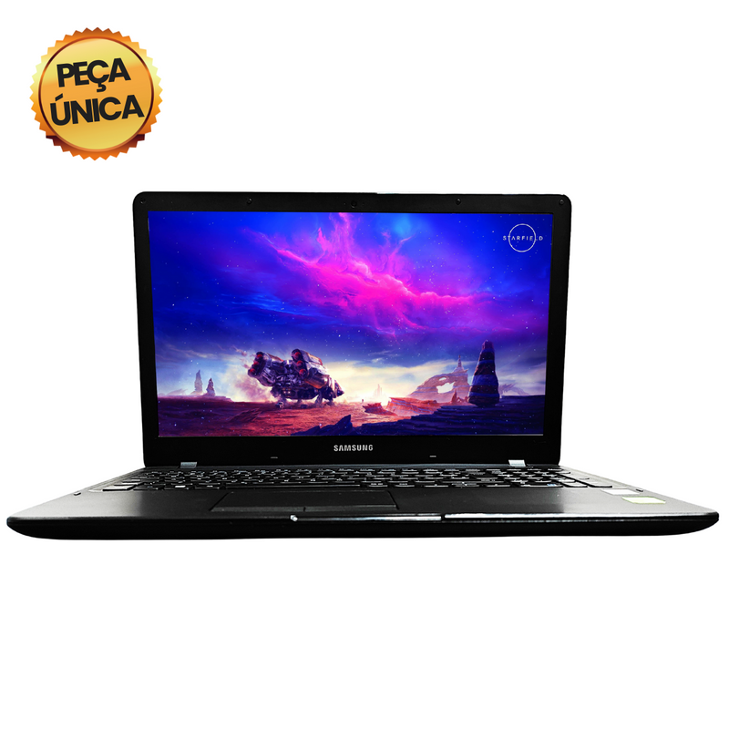 Samsung NP300E5M - Intel Core i5-7200U, 8GB RAM, 240GB SSD, Nvidia Geforce 920MC 2GB, Tela 15.6", Windows 10 + Pacote Office