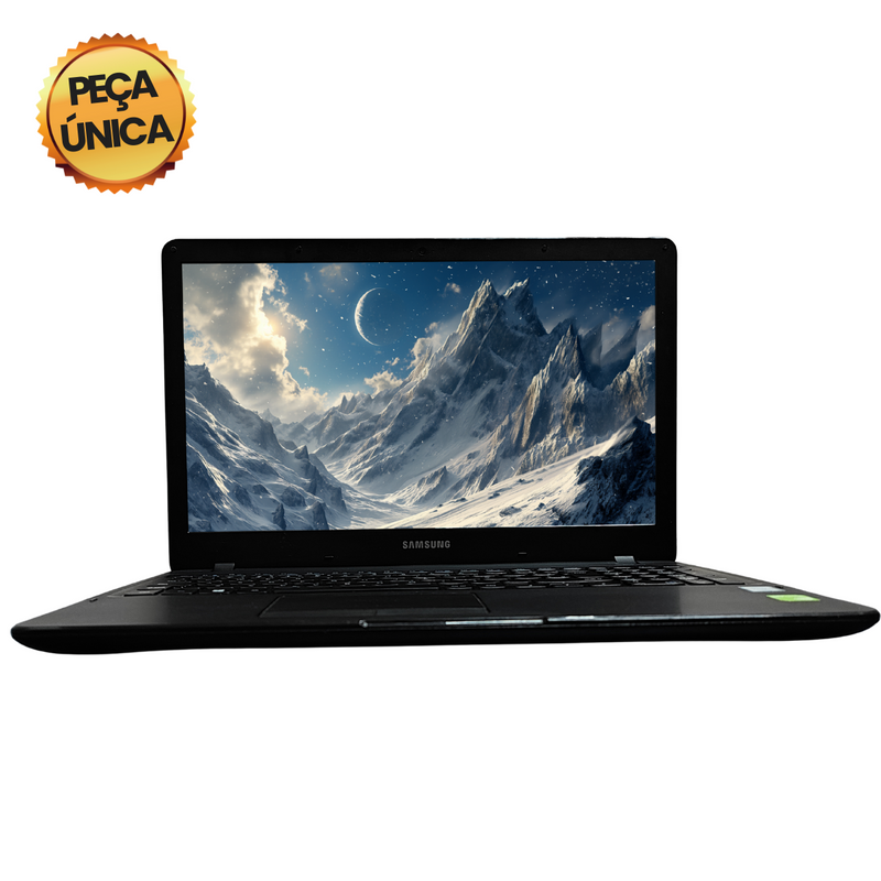 Samsung NP300E5M - Intel Core i5-7200U, 240GB SSD, 8GB RAM, Nvidia Geforce 920MX 2GB, Tela 15.6", Windows 10 + Pacote Office