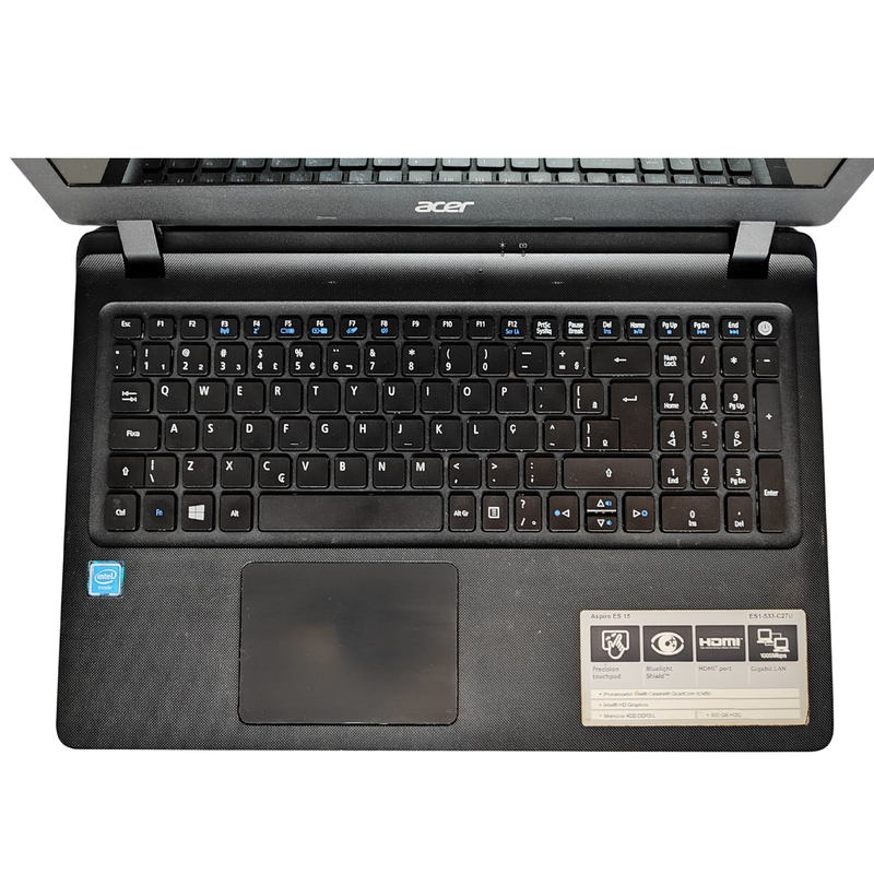 Acer Aspire ES1-533 - Intel Celeron-N3450, 8GB RAM, 240GB SSD, Tela 15.6", Windows 10 + Pacote Office