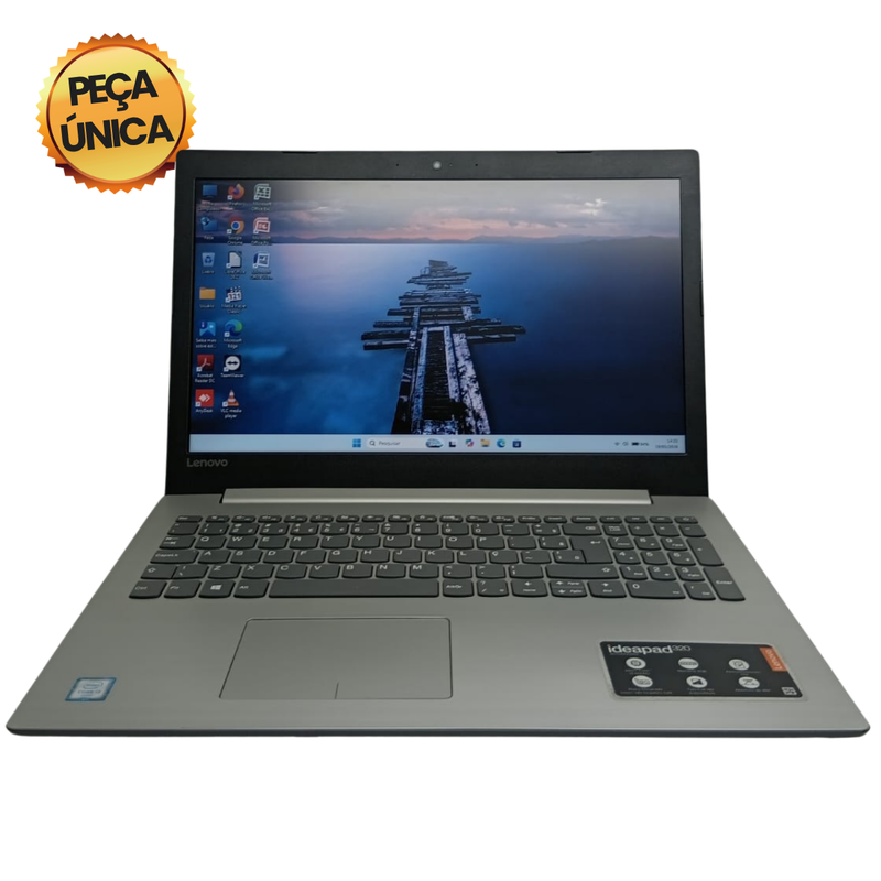 Lenovo Ideapad 320 - Intel Core i3-6100U, 8GB RAM, 240GB SSD, Tela 15.6", Windows 11 `+ Pacote Office