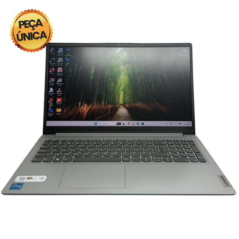 Lenovo Ideapad 1 - Intel Core i5 12ª Geração, 8GB RAM, 480GB SSD, Tela 15.6", Windows 11 + Pacote Office