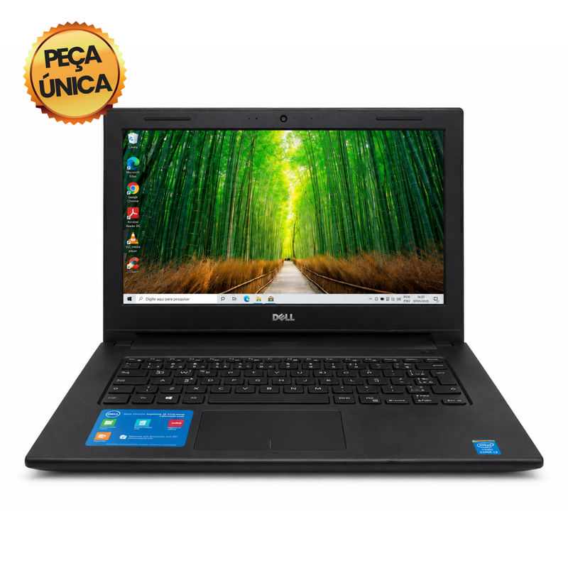 Dell Inspiron 14 3442 — Intel Core i3-4005U, 240GB SSD, 8GB RAM, tela 14", Windows 10 + Pacote Office