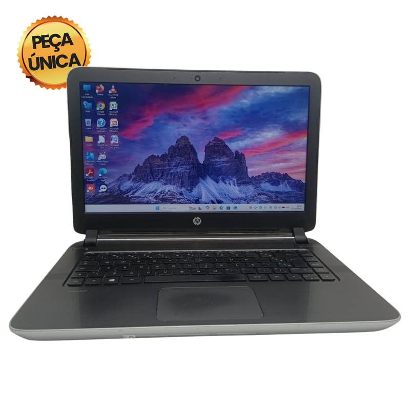 HP Pavilion - Intel Core i5 4ª Ger., 8GB RAM, SSD 480GB, tela 14", Windows 11 + Pacote Office