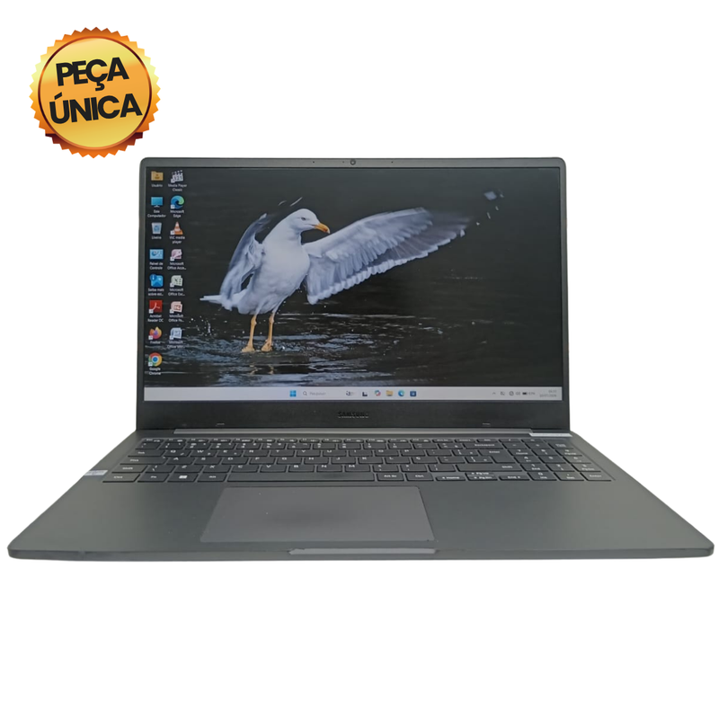 Samsung NP550XED - Intel Core i5-1235U, 8GB RAM, 512GB SSD M.2, Tela 15.6", Windows 11 + Pacote Office